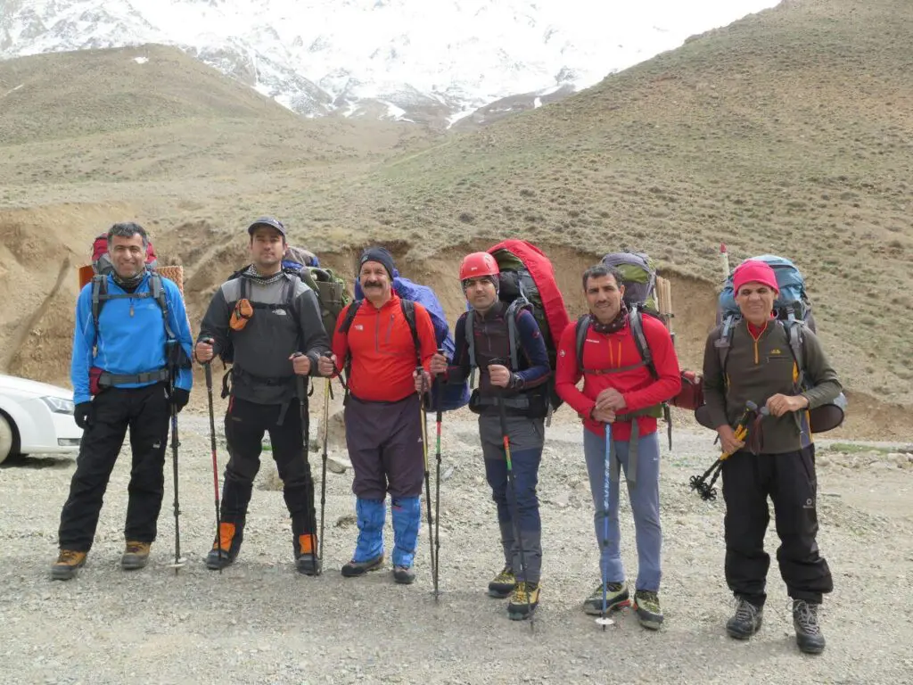 برگزاری اردوی آمادگی تیم کوهنوردی کارل مارکس