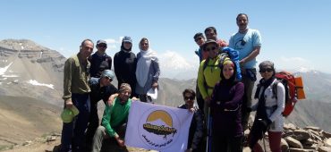 صعود قله ساکا توسط گروه کوهنوردی باشگاه ایران کوهستان