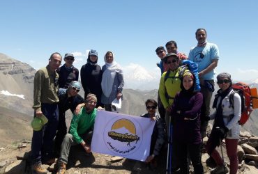 صعود قله ساکا توسط گروه کوهنوردی باشگاه ایران کوهستان