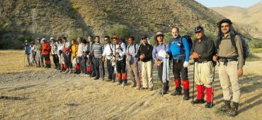 صعود گروه کوهنوردی ساوالان به قله شاه سلیمان