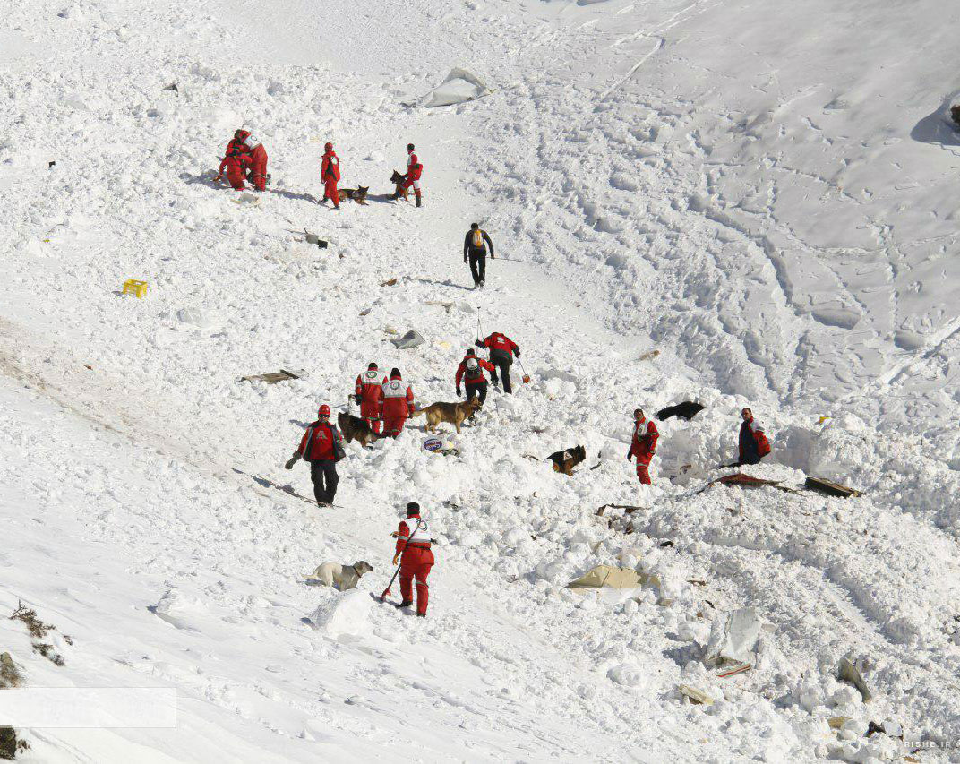 سقوط بهمن در اشترانکوه