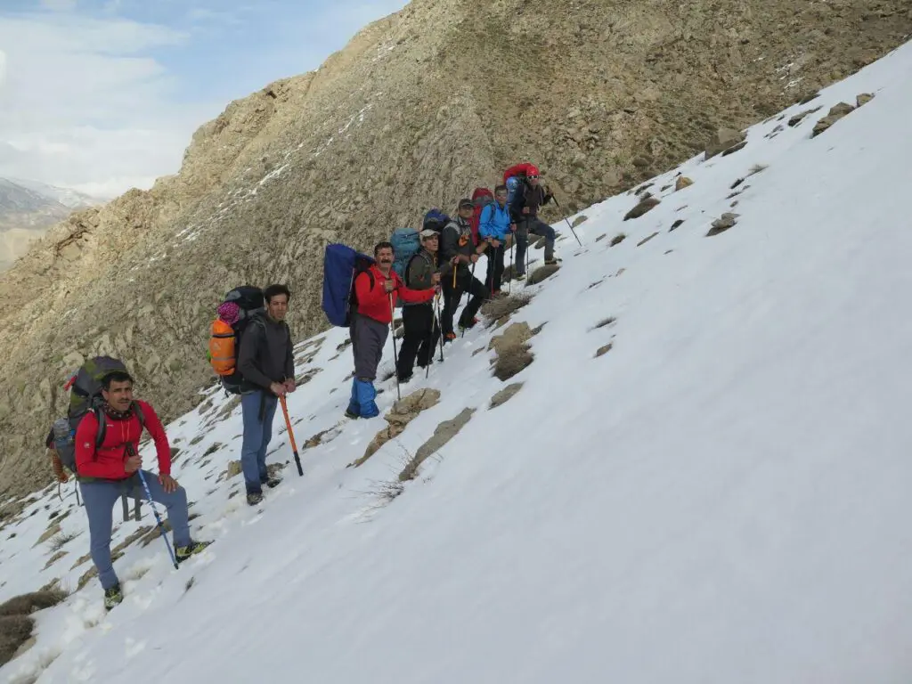 برگزاری اردوی آمادگی تیم کوهنوردی کارل مارکس